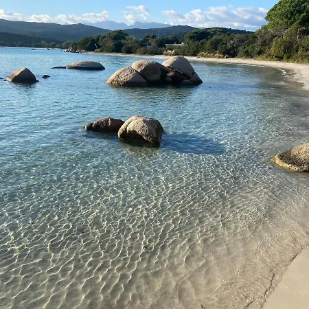 Mini Avec Jardin Cala Rossa - Porto Vecchio بيت للعطل *